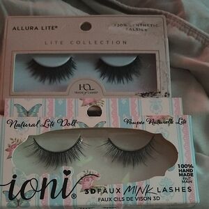 Ioni and Allura Lite False Eyelashes Set